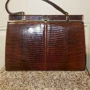 Lizard skin pocket book